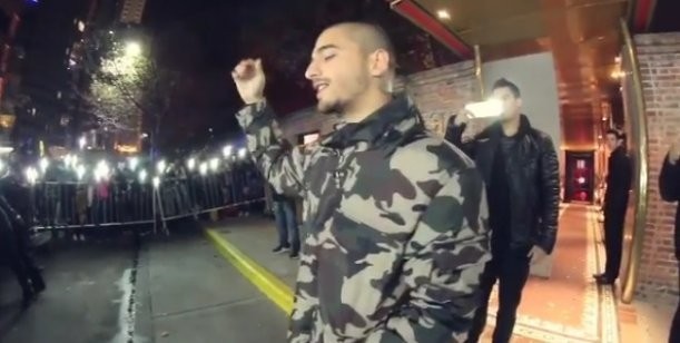 A Maluma le cancelaron el concierto en el Luna Park, pero igual cantó en la calle | Espectáculos
