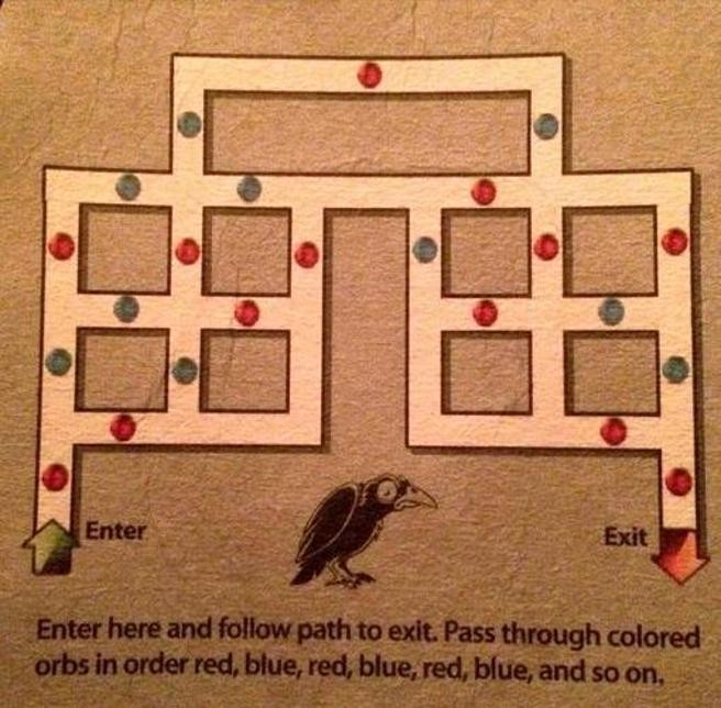 El laberinto que enloquece a los clientes de un bar | Redes