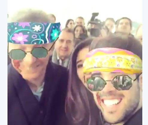 El curioso video de Snapchat en el que apareció Macri con dos youtubers | Política