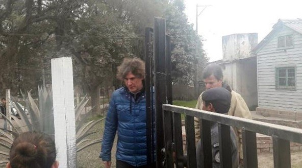 Amado Boudou visitó a Milagro Sala en la cárcel de mujeres de Jujuy | Política