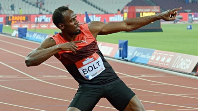 La foto imposible de Usain Bolt | Deportes