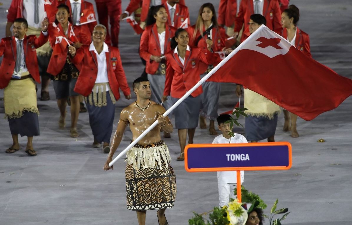 El abanderado de Tonga que enloqueció a las redes sociales | Deportes
