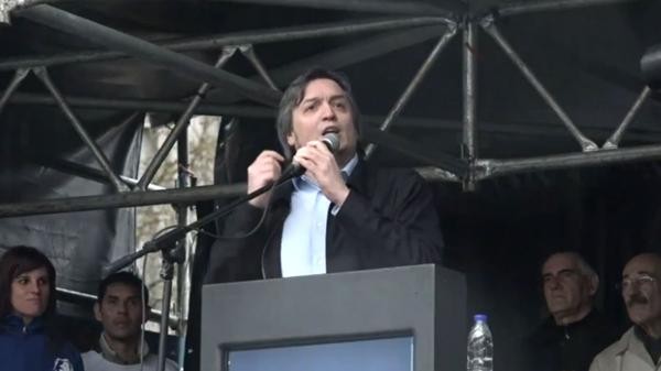 Máximo Kirchner cerró la Marcha de la Resistencia: "Este modelo económico está vacío" | Política