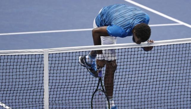 Videos: el papelón de Monfils en el US Open | Deportes