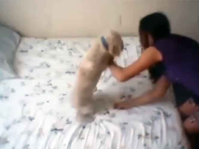 Furia en las redes por el video de una nena maltratando a un perro | Curiosidades
