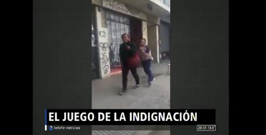 Video, repudio y sanciones tras el video del rugbier que empuja a indigente | Actualidad
