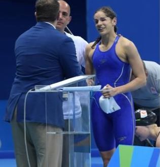 Diplomas para los nadadores argentinos no videntes Nadia Báez y Pipo Carlomagno | Deportes