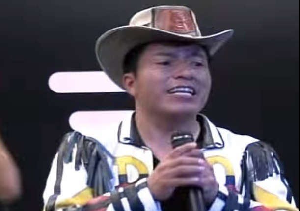 Video viral: el curioso homenaje de Delfìn Quishpe a Gustavo Cerati | Espectáculos