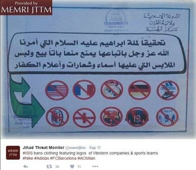 Filtran cuál es el castigo del ISIS para los que usen remeras de Boca, River o Messi | Internacionales