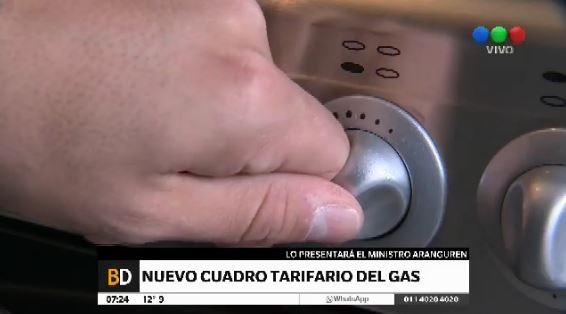 El Gobierno aprobó las nuevas tarifas de gas que rigen desde hoy | Política