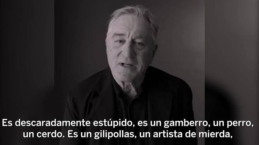 Video viral: Robert De Niro arremetió contra Donald Trump al estilo Taxi Driver | Internacionales