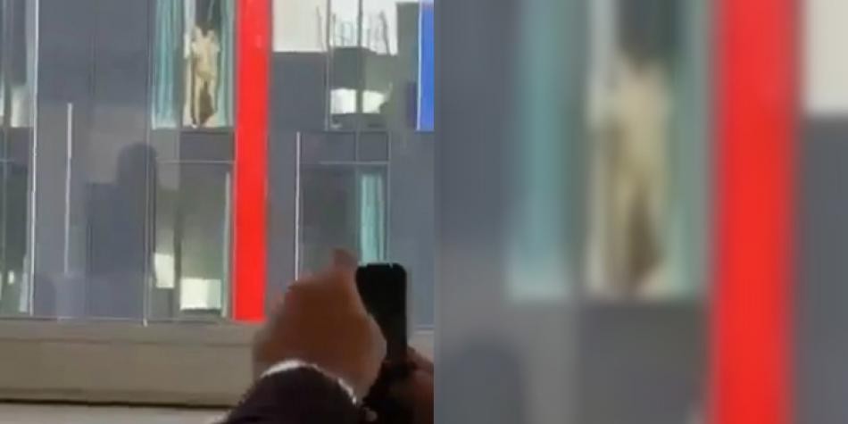 Video hot: una pareja tuvo sexo frente a una ventana de un hotel y paralizó el centro financiero de Londres | Redes