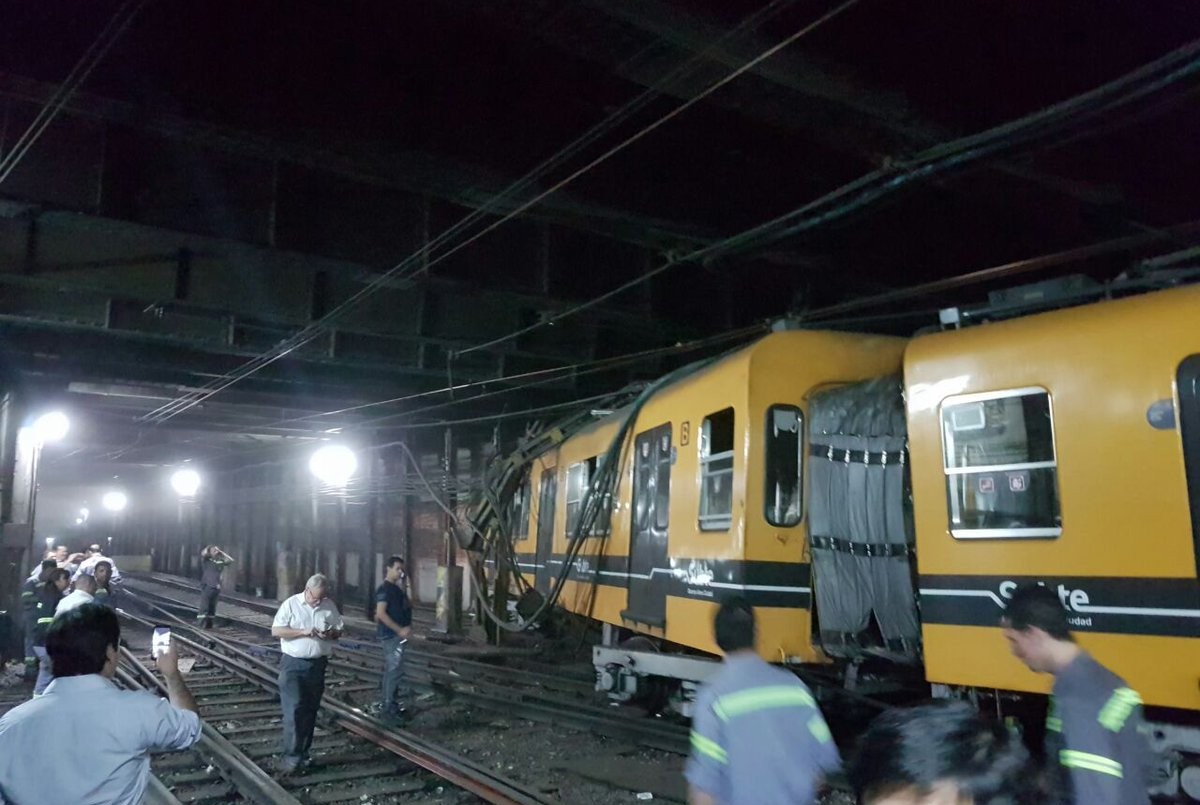 Descarriló un tren de la línea C de subte | Actualidad