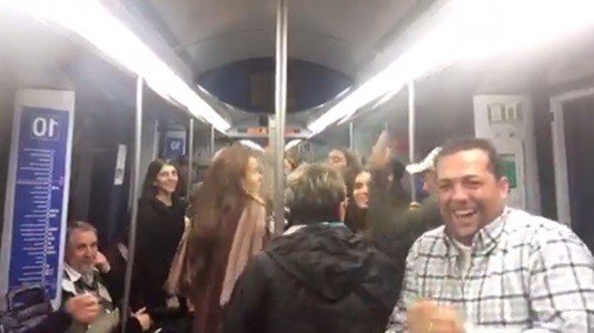 #EsViral una canción de Shakira en el subte madrileño que hasta ella compartió | Redes