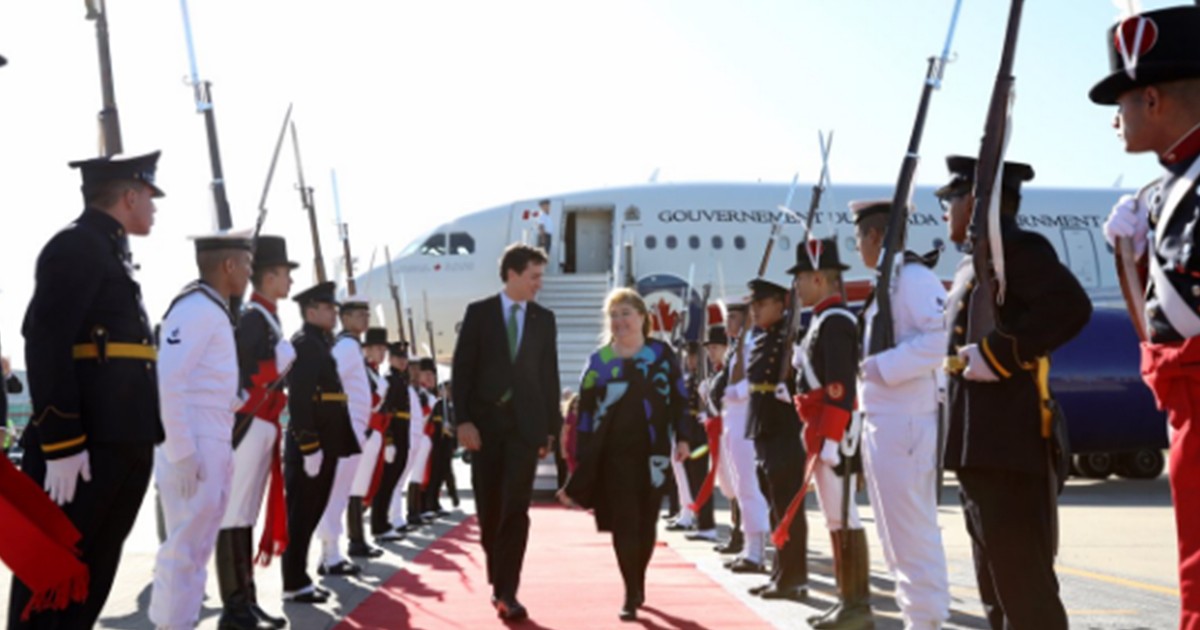 Llegó a Buenos Aires el primer ministro de Canadá | Política