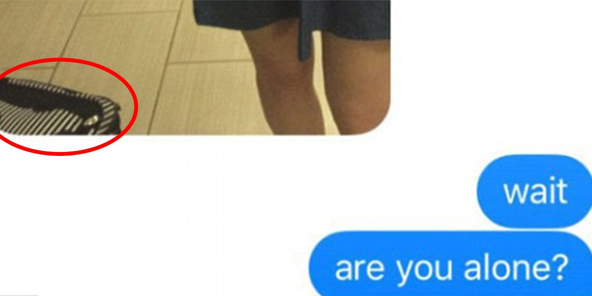 Descubrió una infidelidad gracias a la foto de una maleta | Redes