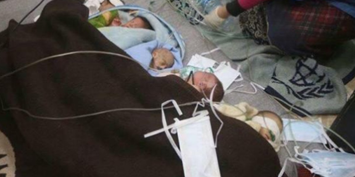 Aleppo: por la falta de hospitales, ponen a bebés prematuros en la calle | Internacionales