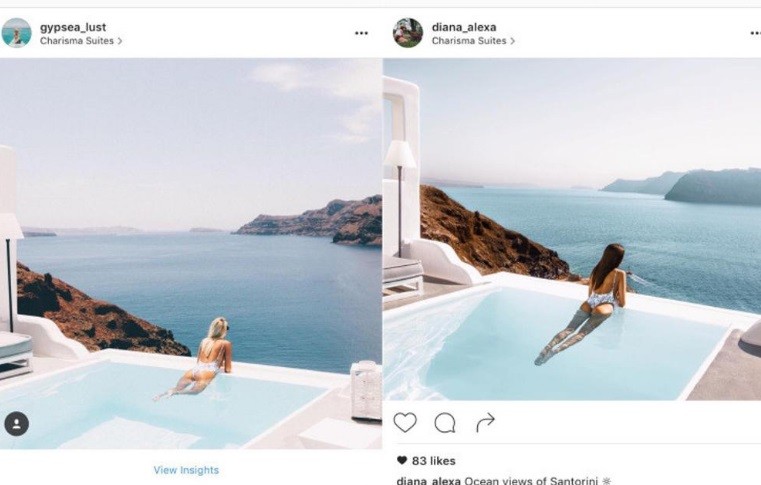 La extraña obsesión de una mujer por copiar las fotos de Instagram de una joven pareja de viajeros | Curiosidades