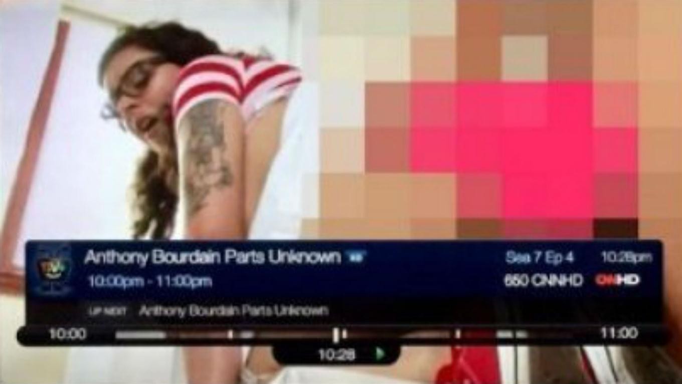 La cadena CNN transmitió media hora de una película porno por error | Curiosidades
