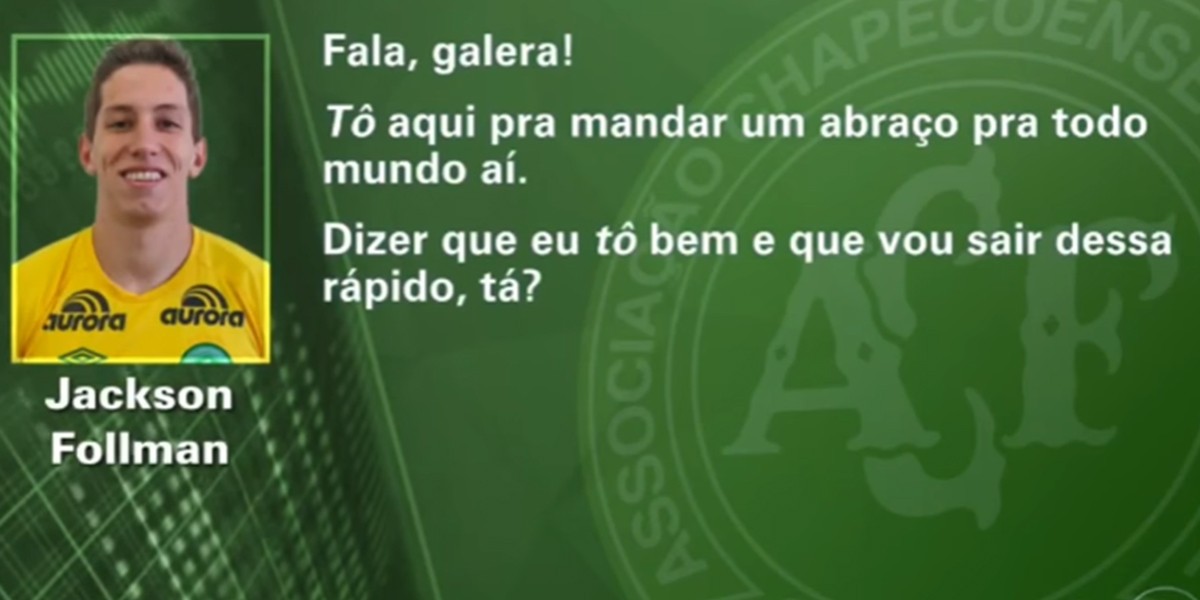 El audio de WhatsApp que envió el arquero que sobrevivió a la tragedia de Chapecoense | Internacionales
