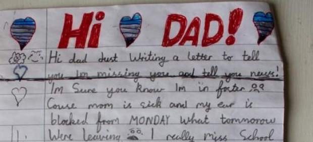 Hallaron una carta atada a un globo de un nene a su padre muerto que "está en el cielo" | Curiosidades