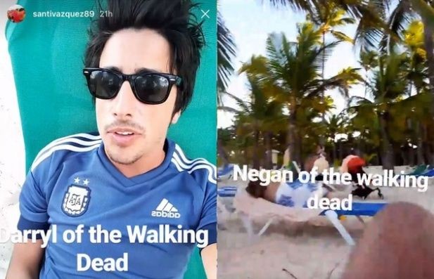 Las últimas fotos de Santiago, el hermano de Nico Vázquez, antes de su muerte sorpresiva en Punta Cana | Espectáculos
