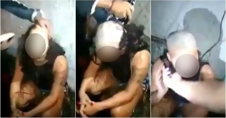 Video: un sicario brasileño le afeitó la cabeza a su novia en "castigo" por ser infiel | Internacionales