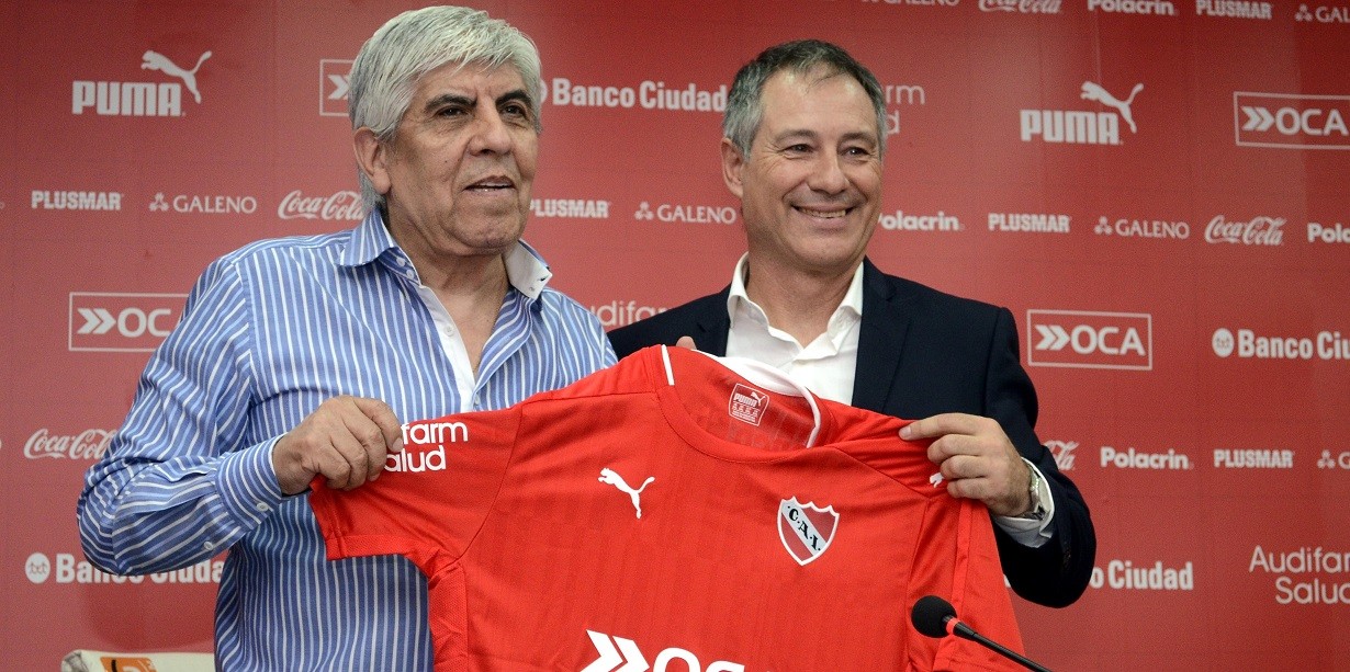 Holan asumió como DT de Independiente: "Voy a aprovechar las bases que sentó Milito" | Deportes