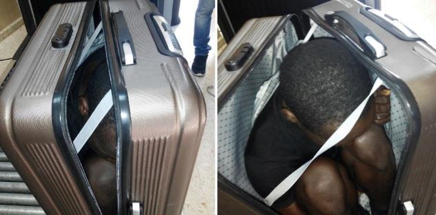 Detuvieron a una mujer por llevar a un inmigrante dentro de una maleta | Internacionales