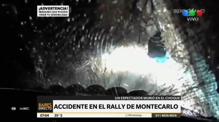 Accidentado inicio del Rally de Monte Carlo: murió un espectador | Deportes