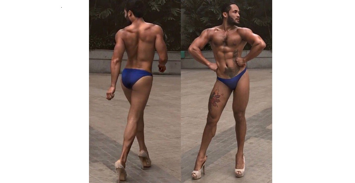 #EsViral Este filipino desfila mejor que Miss Universo y usa los tacos más altos que existen | Redes