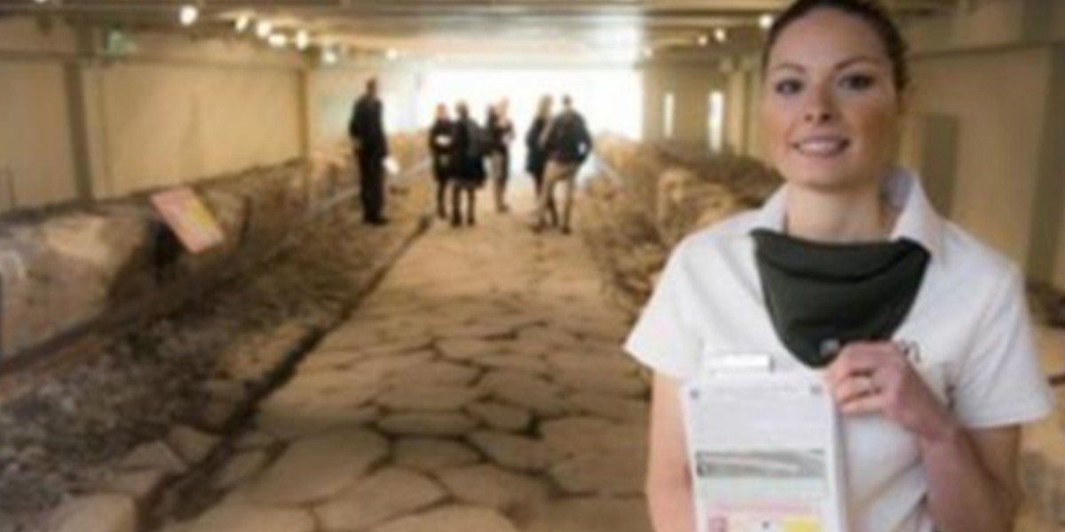 El increíble hallazgo arqueológico debajo de un conocido local de comida rápida | Internacionales