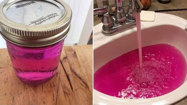 Misterio viral: el pueblo de Canadá en el que sale agua rosa fluorescente de las canillas | Curiosidades
