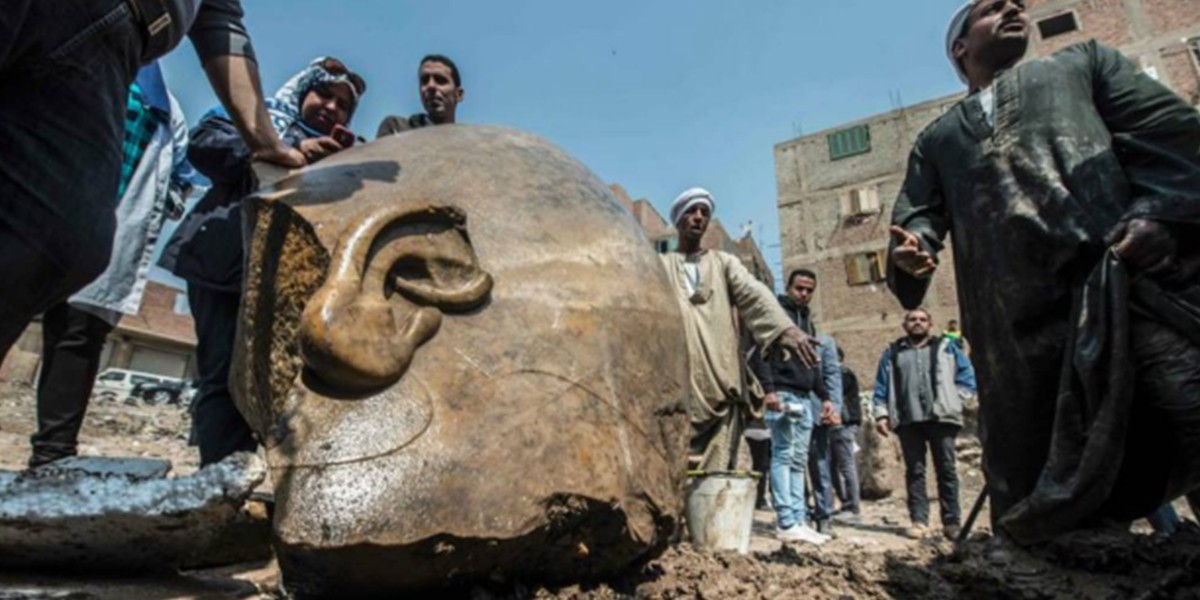 Egipto: encontraron dos estatuas de reyes faraónicos durante una excavación | Internacionales