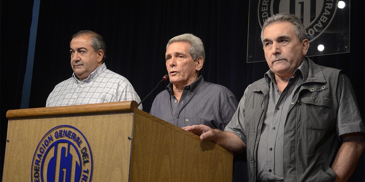 Desde la CGT aseguran que “el paro nacional no es contra nadie, es un desahogo" | Política