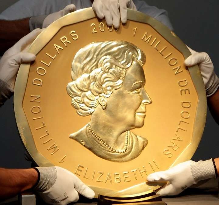 Alemania: Robaron de un museo una moneda de oro de 100 kilos | Internacionales