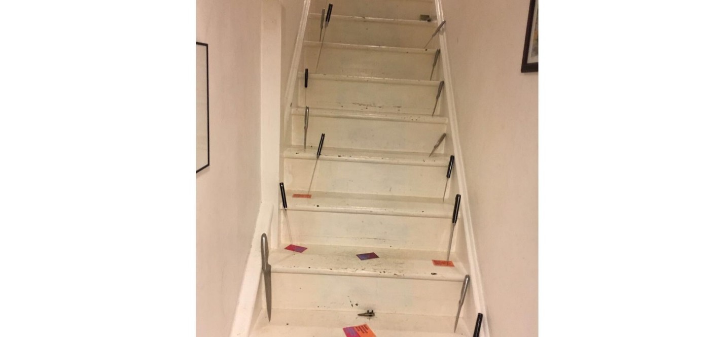 Esta imagen representa la "horrible realidad" que viven las mujeres víctimas de la violencia de género | Redes