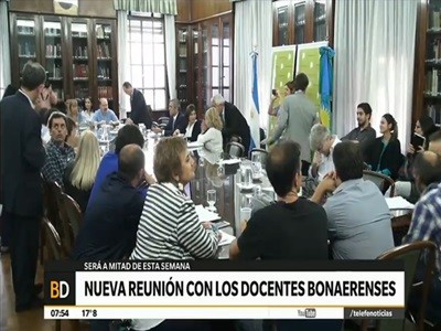 Nueva reunión con docentes bonaerenses | Política