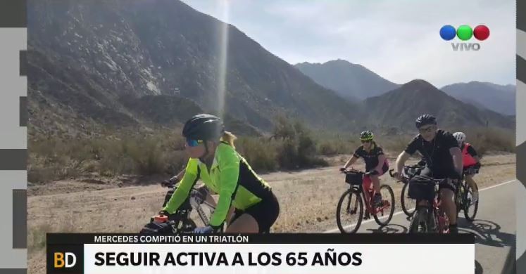 La mujer que a los 65 años participó del triatlón Iron Man en México | Actualidad