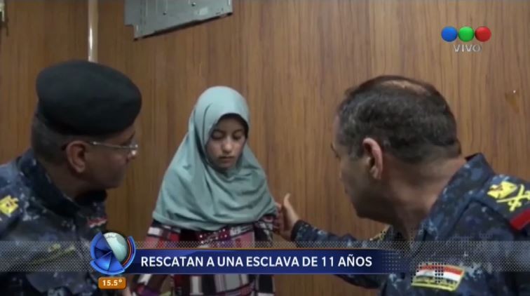 Hallan en Irak a una esclava de 11 años secuestrada y vendida por el ISIS | Internacionales
