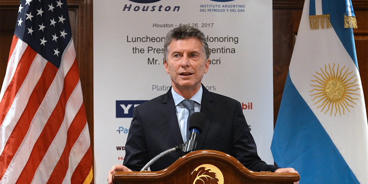 Macri en Houston: "Argentina tiene muchos sectores con enorme potencialidad" | Política