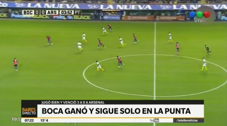 Boca recuperó la punta con una goleada ante Arsenal | Deportes