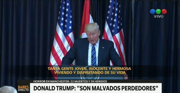 Trump condenó el atentado en Manchester: "Son perdedores" | Internacionales