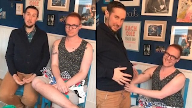 Una pareja gay de EE.UU. espera su primer hijo biológico | Curiosidades