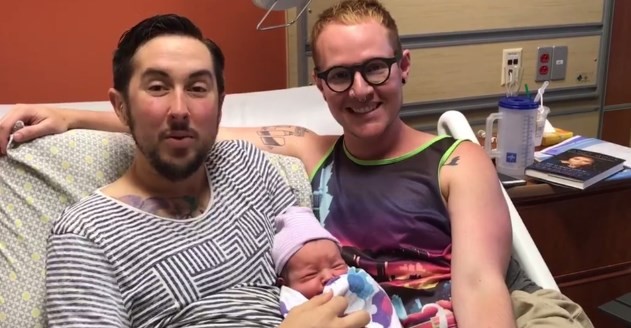 Nació Leo, el primer hijo biológico de un hombre transgénero | Curiosidades