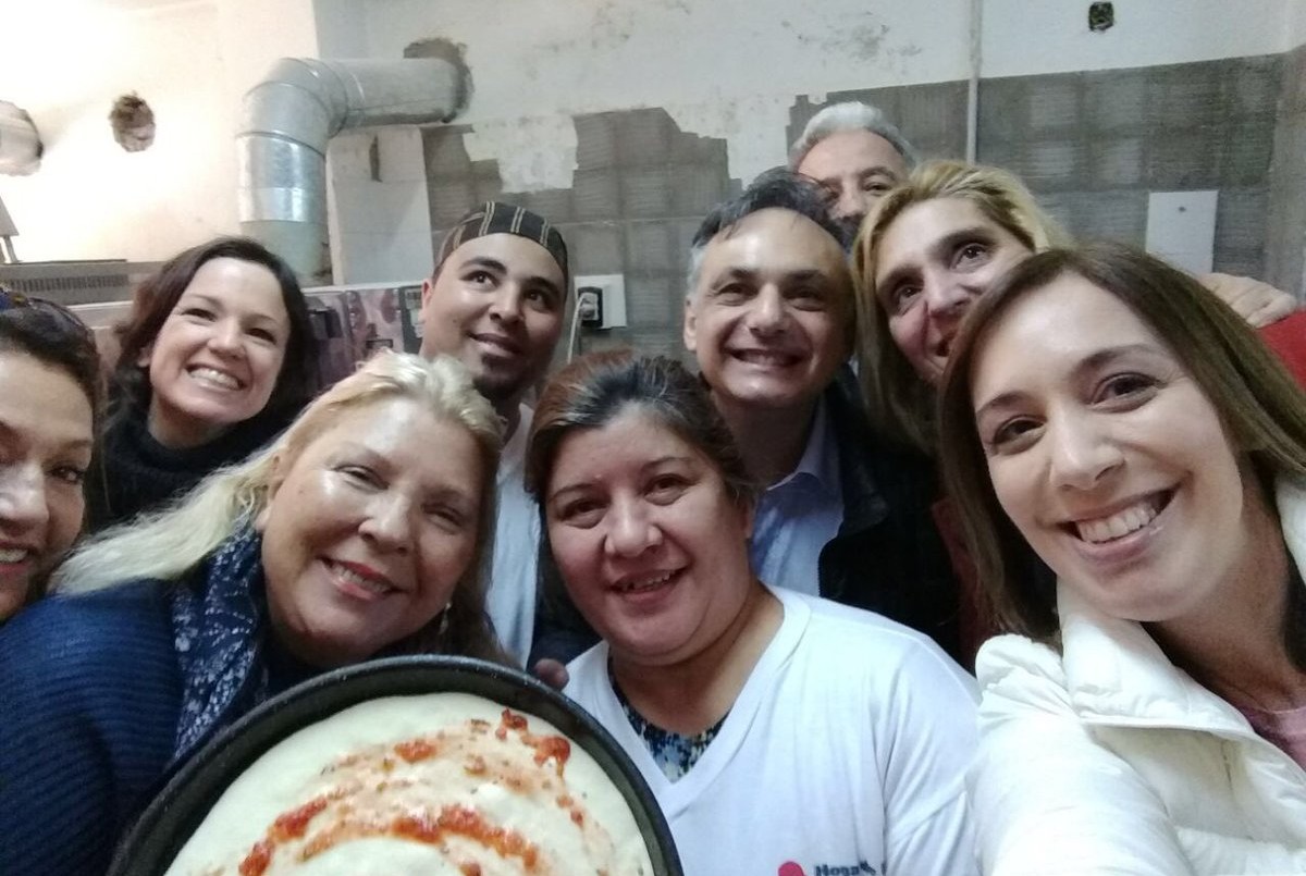 Vidal y carrió compartieron el timbreo de Cambiemos en Mar del Plata | Política