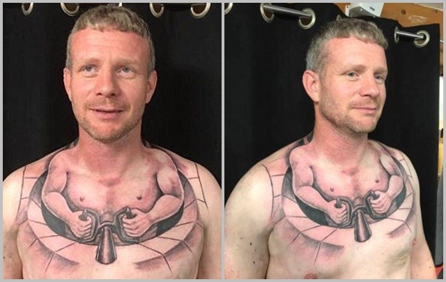 El increíble tatuaje de un camionero que volvió locos a todos en las redes sociales | Curiosidades