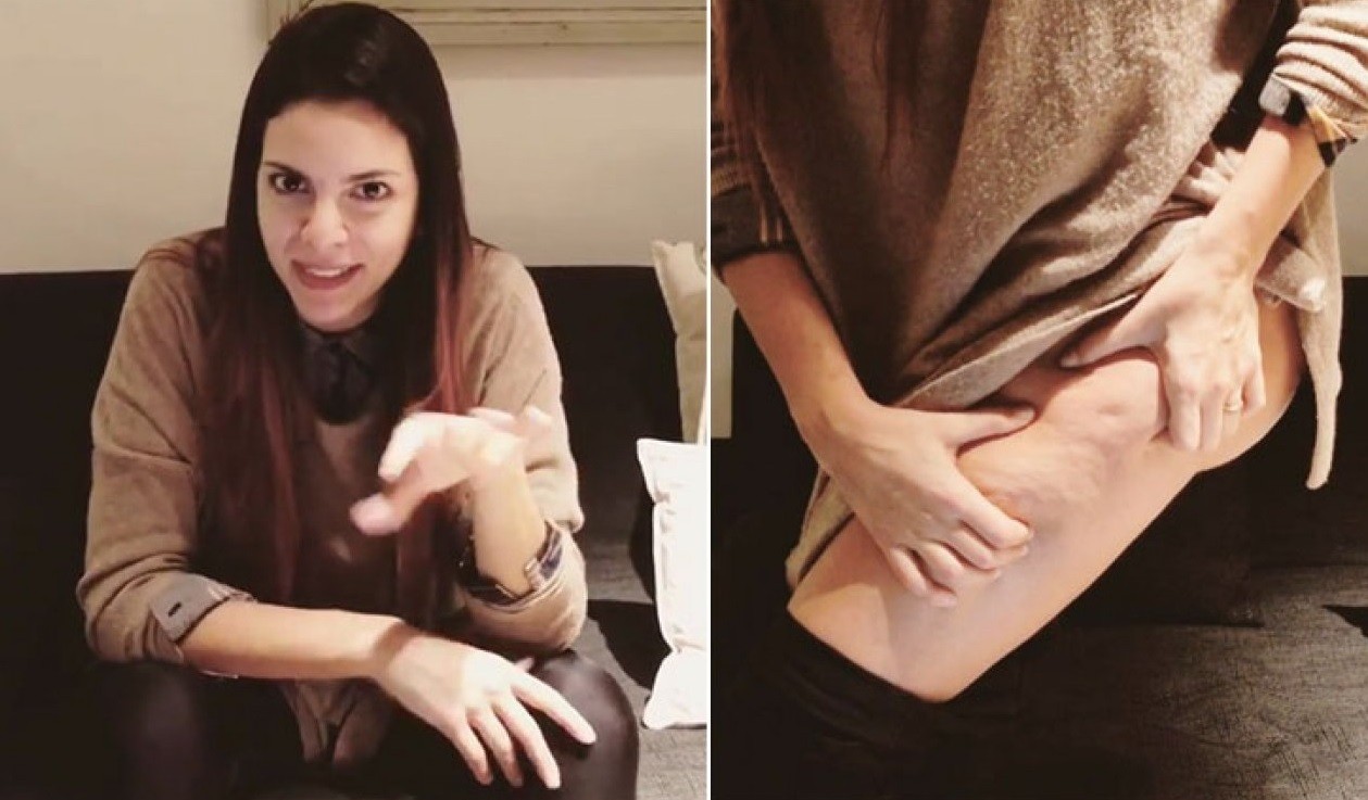 "Aguante las mujeres reales con celulitis", el video de una instagramer que es furor en las redes | Redes