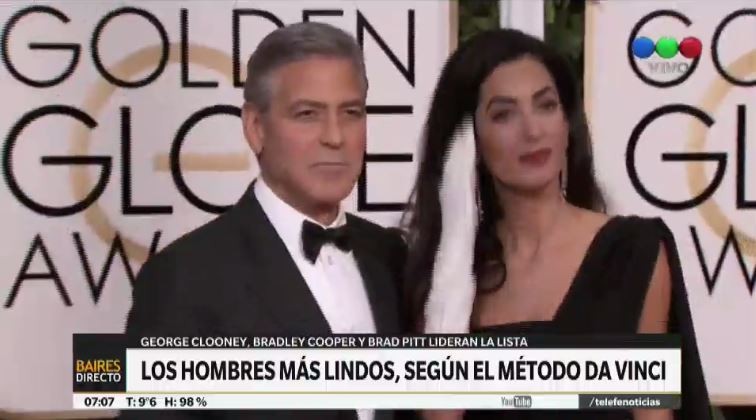 Según la ciencia, George Clooney es el hombre más hermoso | Espectáculos
