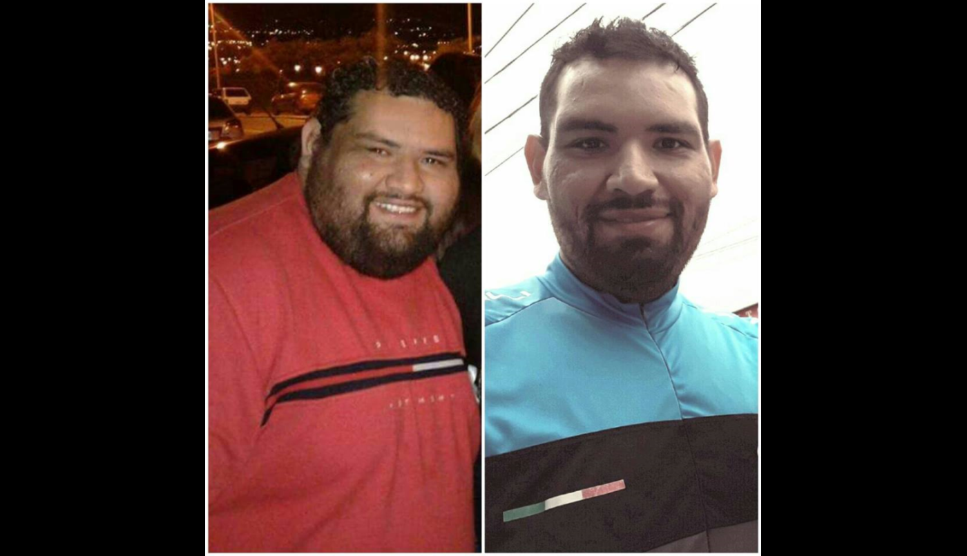 La conmovedora de un hombre que bajó 80 kilos en un año: "Ver la foto del antes y del ahora me da escalofrío" | Redes